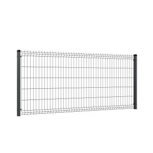 3D táblás kerítéselem, zöld, antracit szürke 1230 mm