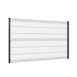 3D táblás kerítéselem, zöld, antracit szürke 1530 mm