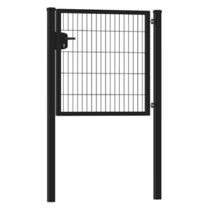 Egyszárnyú kapu, 1700 x 1000 mm, táblás betéttel, zöld vagy antracit