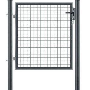 Kertkapu, 1000 x 1000 mm, táblás betéttel, zöld vagy antracit