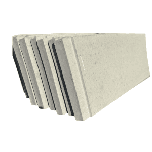 Beton lábazati elem, sík felületű, 2500×300×50 mm